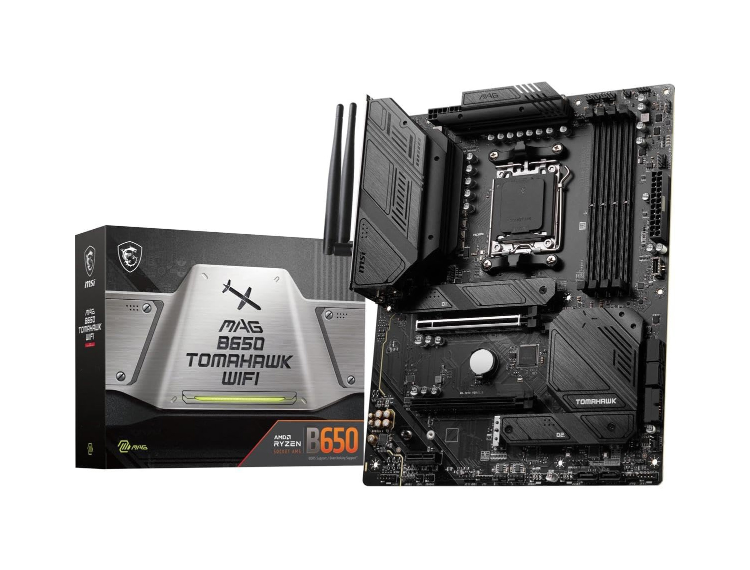  MSI MAG B650 Tomahawk WiFi Gaming Motherboard